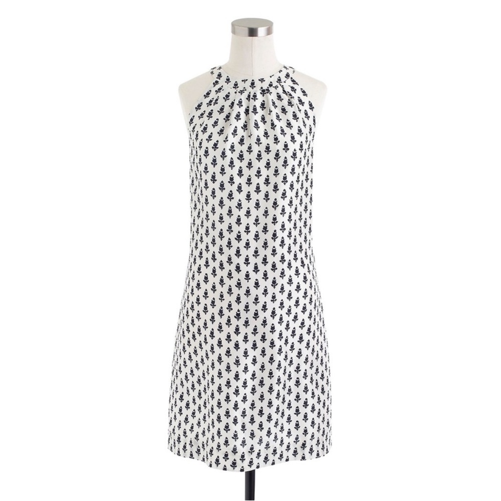 J.Crew Swoop dress in thistle print size 0